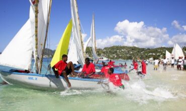 Grenada Sailing Festival Work Boat Regatta